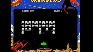 Space Invaders written with Angular