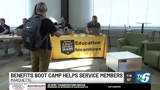 NMU holds Benefits Bootcamp to help retired and active-duty service members receive their school