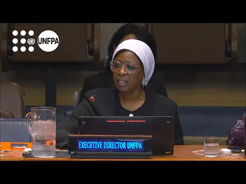 UNFPA Executive Director Diene Keita at 59th session of the Commission on…