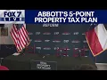LIVE Abbott on his 5-point property tax plan