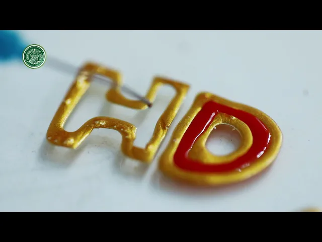⁣Imam Ali Shrine TV | Drawing on Glass