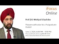 iFocus Online Lecture 1 Phacoemulsification for a Postgraduate Student