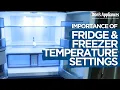What Are The BEST Fridge Freezer Temperature Settings Learn Here