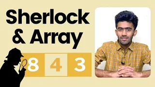 Sherlock Array HackerRank Tamil code io