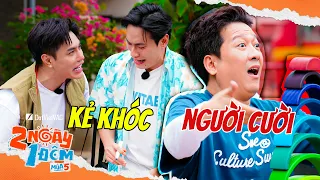 Chuyến tàu KẺ KHÓC NGƯỜI CƯỜI: Kiều Minh Tuấn điếng người với toán, Trường Giang hú hồn |2N1D M5 #99