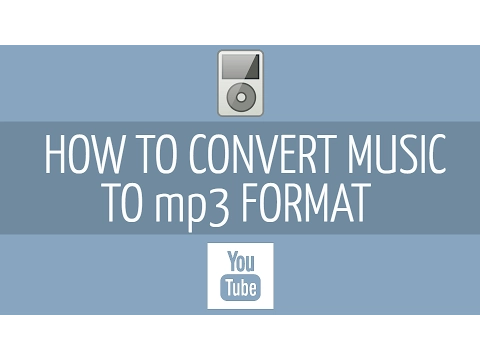 Download MP3 How to convert your audio to MP3