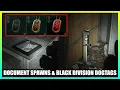 Battlepass Documents Spawn Locations All About Black Division Dogtags