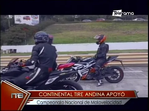 Continental Tire Andina Apoyó campeonato nacional de Motovelocidad
