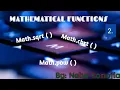 Mathematical Functions Math pow Math sqrt Math cbrt ICSE Class 9th Computer Chapter 6