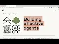 Building effective agents by Engineering at Anthropic