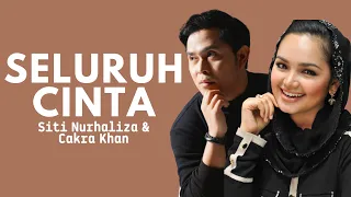 cakra khan feat siti nurhaliza seluruh cinta official lirik video 