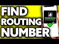 How To Find Routing Number on Woodforest App 2025