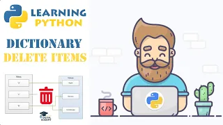 Remove Item from Dictionary in Python Pop Popitem Del Clear - Python Tutorial for Beginners