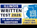 Illinois DMV Written Test IL IL DMV Permit Test Handbook Questions