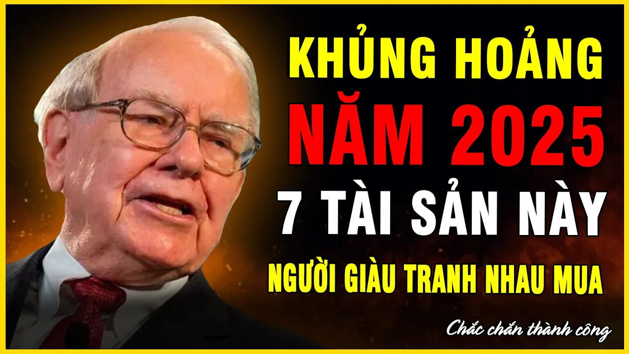 Outline Video Khủng hoảng lớn năm 2025: 7 loại TÀI SẢN người giàu TRANH NHAU MUA, người nghèo lại bỏ qua