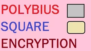 Polybius Square Encryption explained step by step