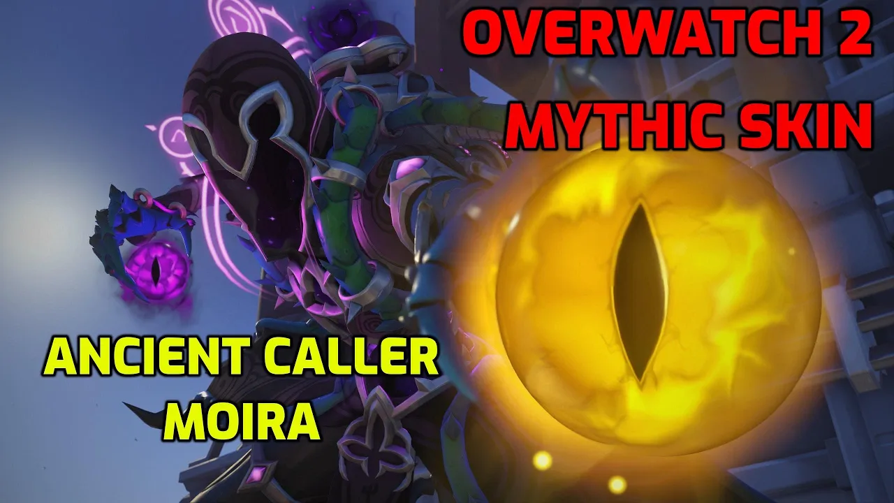 Ancient Caller Moira Mythic Skin (battle Pass Season 9) Overwatch 2 Mythic Skin.