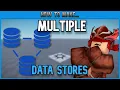 How to make MUTIPLE Data Stores in Roblox Studio Roblox Studio Data Store Tutorial