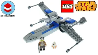 Lego Star Wars 75297 Resistance X-Wing - Lego Speed Build Review