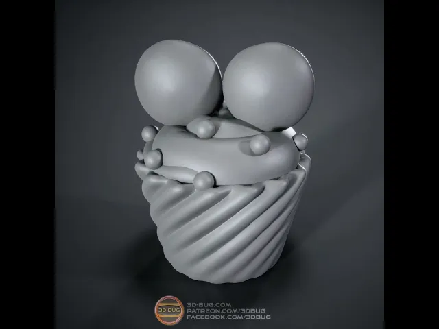 Cupcake in Minnie Mouse style video thumbnail