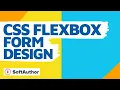 Design A Cool Responsive Registration Form Using HTML CSS Flexbox