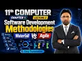 11th Computer New Book Software Development Methodologies Waterfall Model Agile Methodology