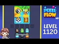 Pixel Flow Level 1120 Solution Walkthrough
