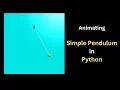 Simple Pendulum vpython 33