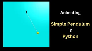 Simple Pendulum vpython 33