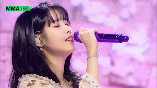  mma 2021 iu strawberry moon celebrity