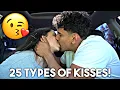 25 TYPES OF KISSES GETS FREAKY