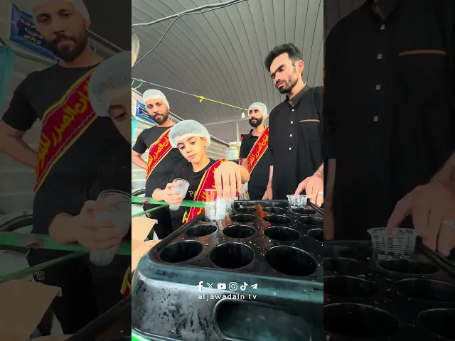 ⁣تعجز الكلمات عن وصفهم ووصف خدمتهم المواكب الحسينية أعجوبة الولاء والإيثار التي ليس لها مثيل