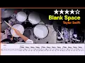 Download Lagu [Lv.14] Blank Space - Taylor Swift (★★★★☆) Drum Cover with Sheet Music