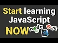 Setup for learning JavaScript step by step JavaScript Tutorial