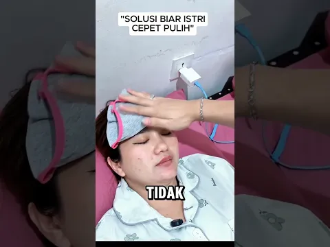 MOMEN KOCAK KETIKA SUAMI RAWAT ISTRI YANG SAKIT #funny #lucu #kocak