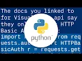Python Requests Get URL 200 response no data