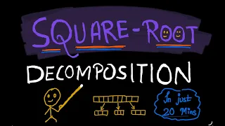 Master Square Root Decomposition from Scratch This shit too easy Beginner Friendly
