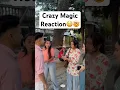 Is this mind Reading? #magic #streetmagic #magician #reaction #reactionvideo