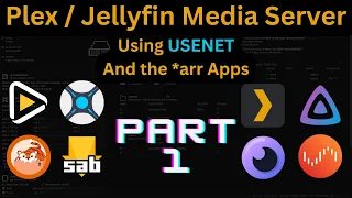 Plex Jellyfin MediaServers Using USENET and the arrs apps On Unraid
