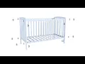 How to Assemble the Starlight Cot Baby Elegance Nursery Furniture Guide