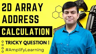 2D Array Address Calculation - Tricky Question Computer Science