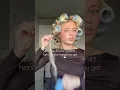 HAIR ROLLERS comfort hairstyle