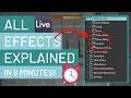 ALL Ableton Effects EXPLAINED in ONLY 8 Minutes