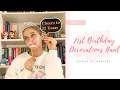 21st Birt ay Party Decorations Haul