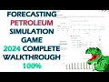 Pearson Forecasting PETROPLEX Gas Stations Simulation Game 2024