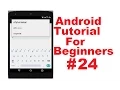 Android Tutorial for Beginners 24 Android AutoCompleteTextView Control
