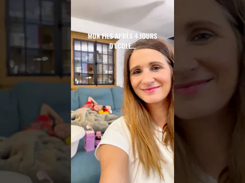Le début de l’école… le début des virus… je suis la seule maman à l’enfant déjà malade ? #funnyshort