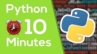 Learn Python Fast 10-Minute Crash Course - Part 1