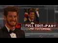 Full Smooth Edit Tutorial on After Effects Ron - 4k