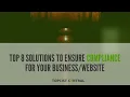 Top 8 Solutions To Ensure Compliance for Your October 2023